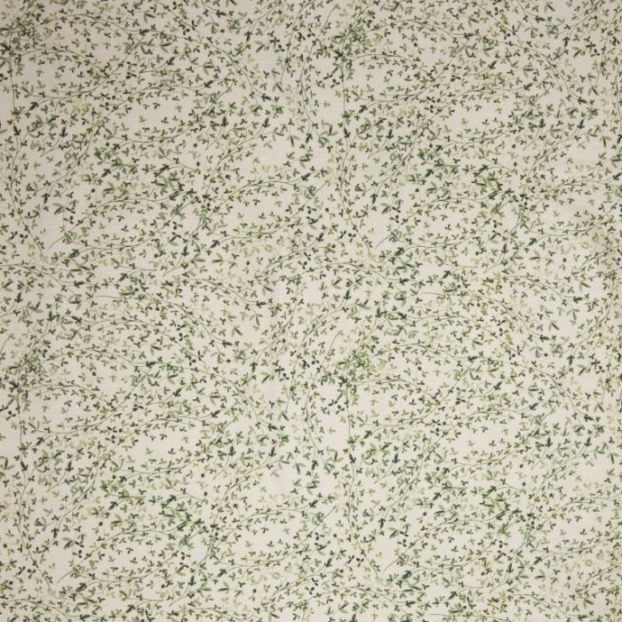 Swafing Canvas Dara naturweiß mit Blätterranken