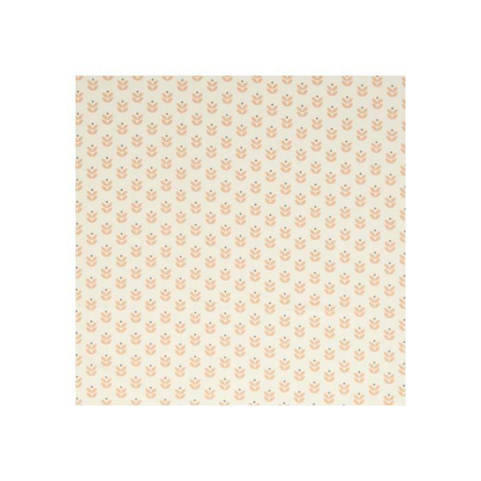 Swafing Webware Kansas naturweiß apricot mit kleinen Blättern