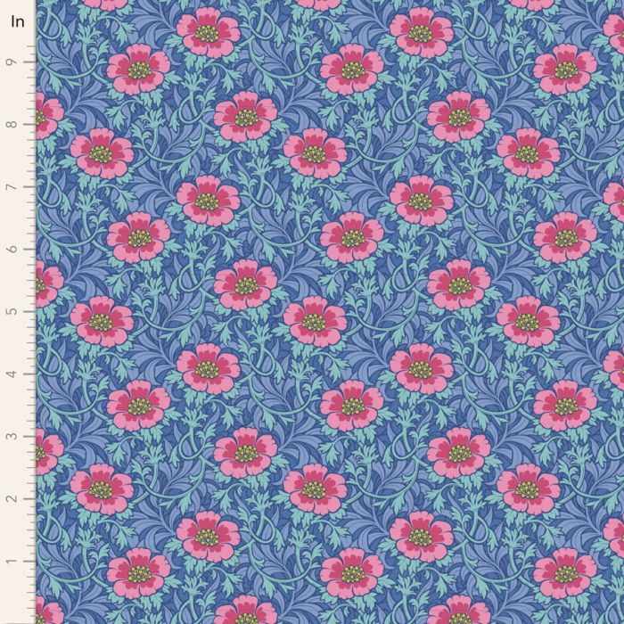 Tilda Hibernation Winterrose Blue