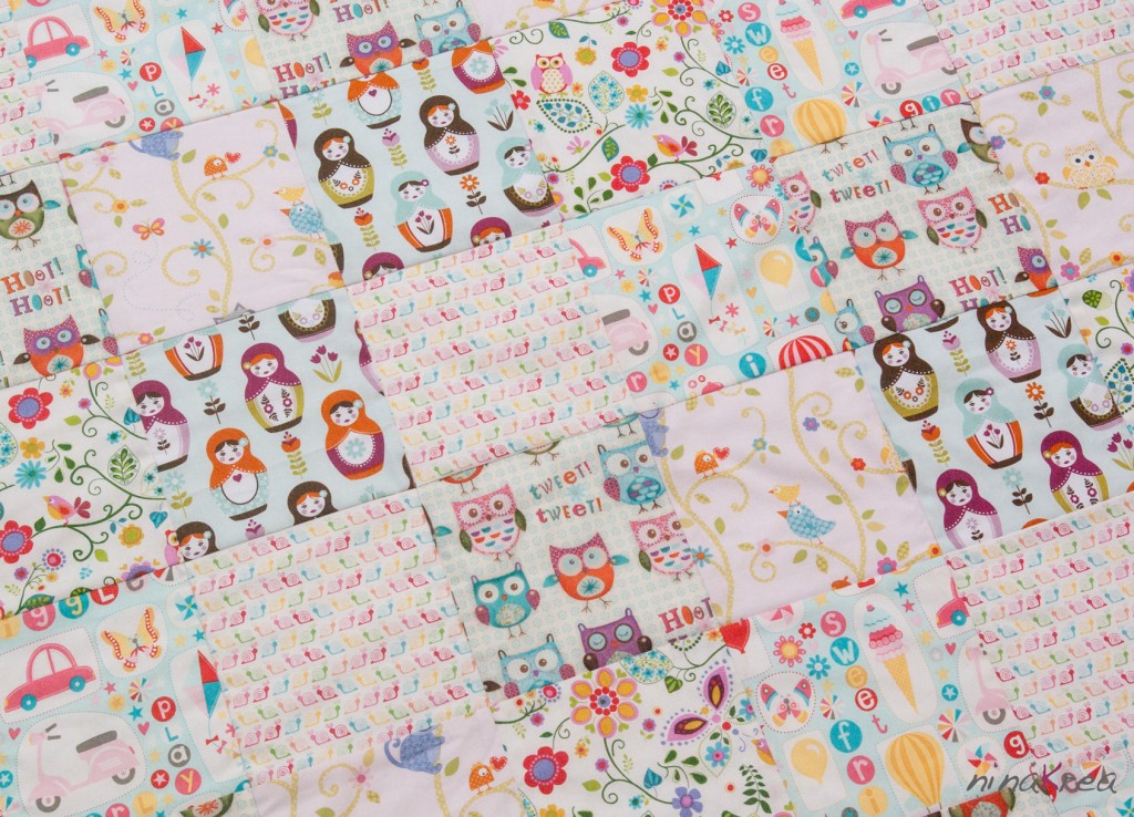 Detailansicht Babydecke