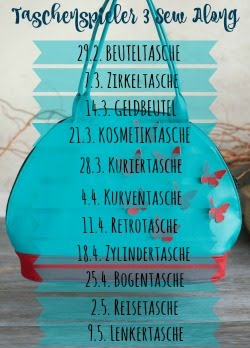 Frühstück bei Emma Farbenmix Taschenspieler 3 Sew Along