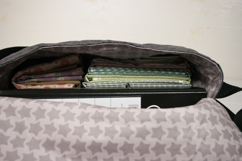 Kuriertasche Innen Detail