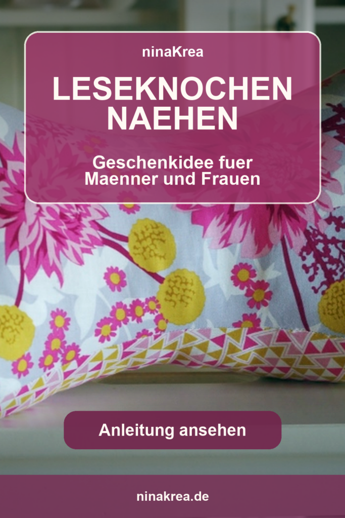 Leseknochen naehen Geschenkidee fuer Maenner und Frauen
