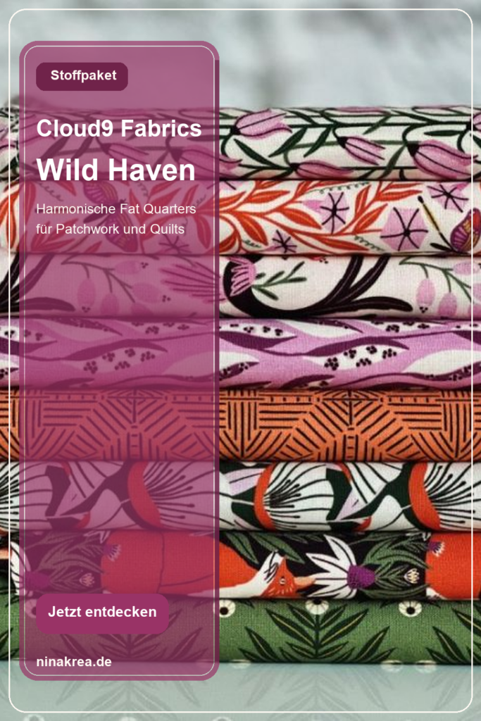 Cloud9 Fabrics Wild Haven: harmonisches Fat Quarter Bundle
