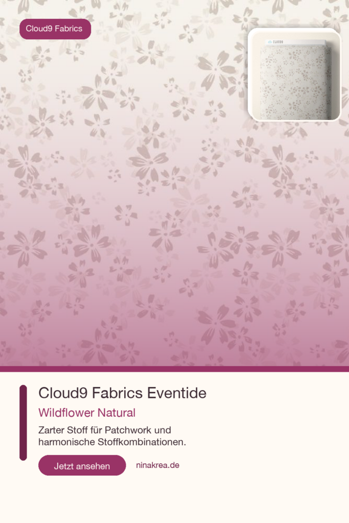 Cloud9 Fabrics Eventide Wildflower Natural