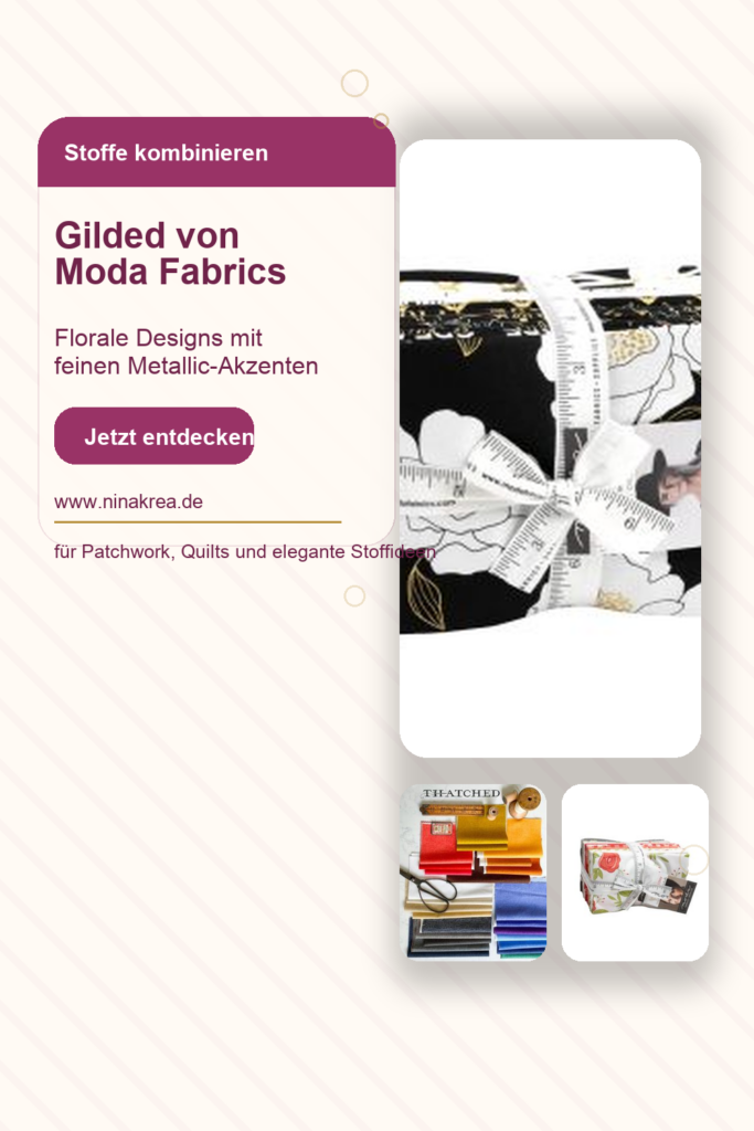 Gilded von Moda Fabrics Pinterest Pin