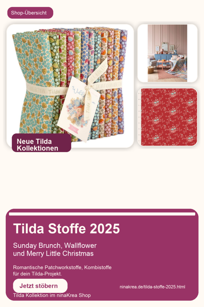 Tilda Stoffe 2025 Pinterest Grafik
