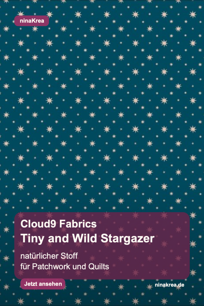 Pinterest Grafik für Cloud9 Fabrics Tiny and Wild Stargazer